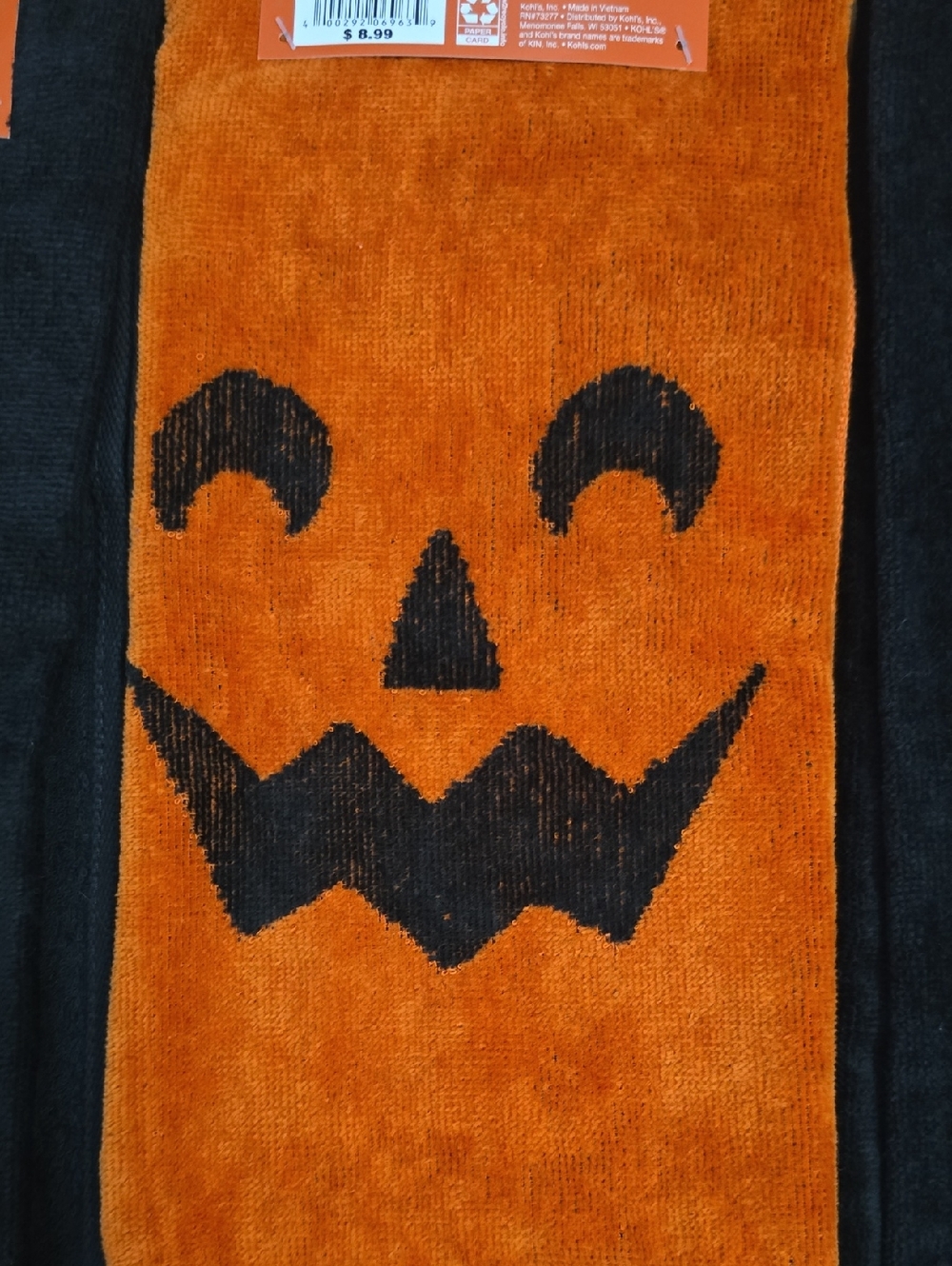 CELEBRATE TOGETHER BUNDLE OF 3 FALL HALLOWEEN HAND TOWELS